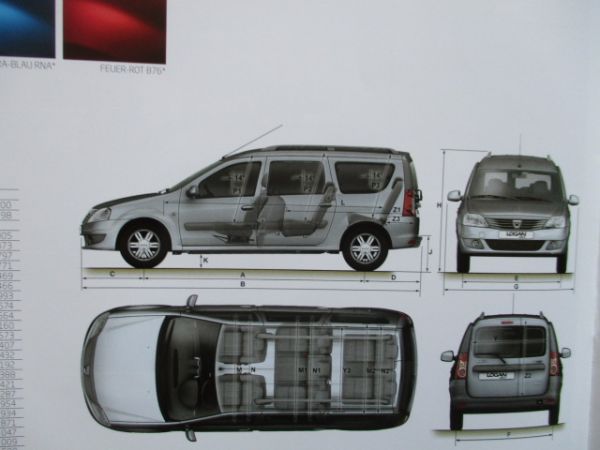 Dacia Logan MCV Katalog Österreich Juli 2010