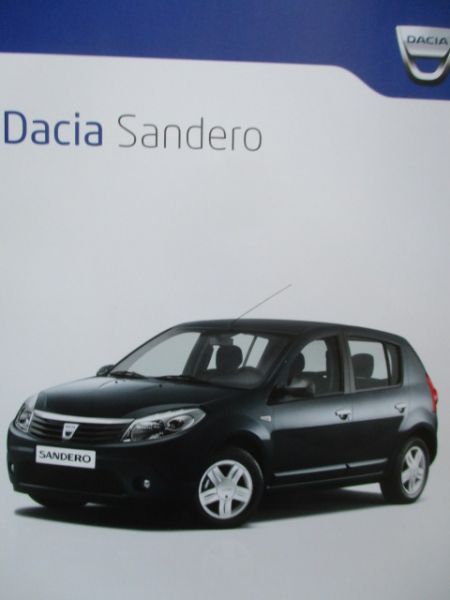 Dacia Sandero Katalog März 2009 Version Österreich