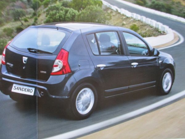 Dacia Sandero Katalog März 2009 Version Österreich