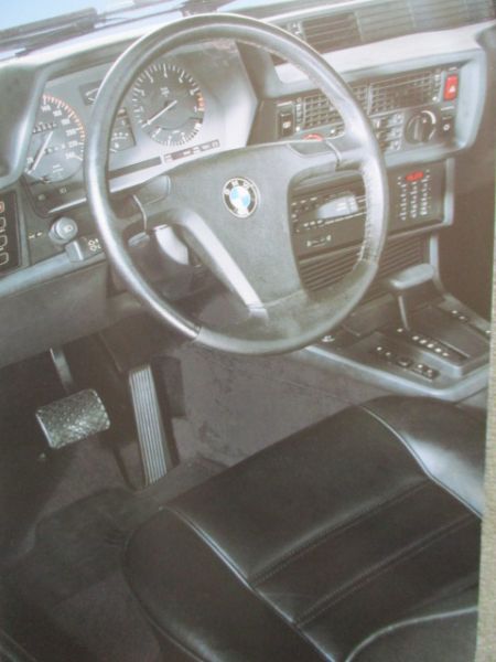 BMW 633CSI E24 Japan Prospekt