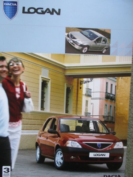 Dacia Logan 1.4MPI 1.6MPI +Diesel 1.5dCi katalog Februar 2006 Österreich
