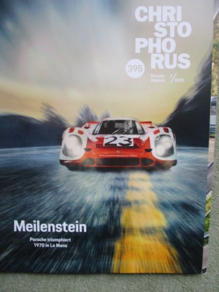 Christophorus 2/2020 911 Targa 4S Heritage Design Edition,911 Cabriolet, 914/6,Cayenne S Coupé