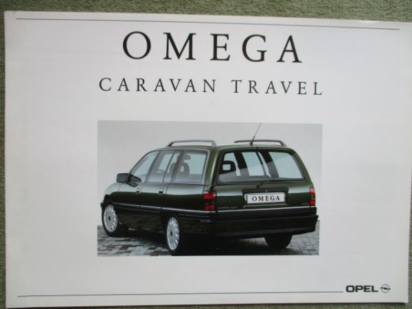 Opel Omega A Caravan Travel Katalog März 1992