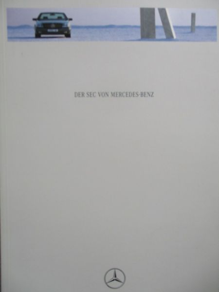 Mercedes Benz CL-Coupés C140 CL420 CL500 CL600 Buch März 1998