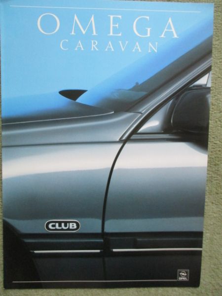 Opel Omega A Caravan Club Katalog Mai 1989