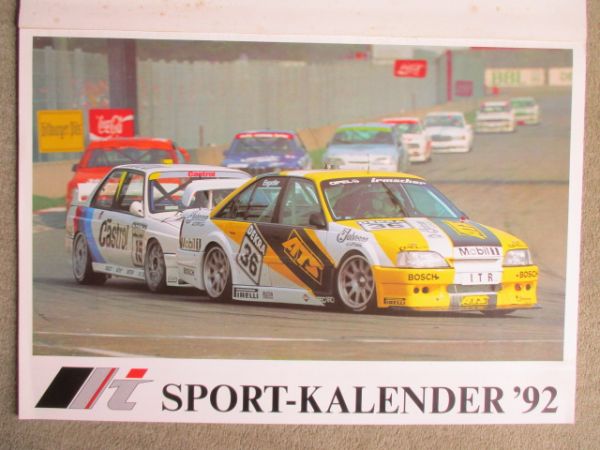 irmscher Sportkalender 1990 Engstler Omega A +Kadett E +Diebels M3 E30+Vauxhal Nova