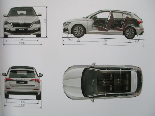 Skoda Scala Clever 70kw 81kw 110kw +TGI G-Tec 66kw Prospekt Januar 2021