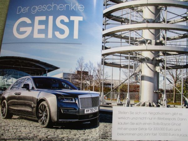 motor mag 2/2021 Rolls-Royce Ghost II,Porsche Taycan,Audi e-tron GT RS,DS9,Q4 e-tron,Kuga MHEV,Opel Mokka,R8,McLaren,Alpine