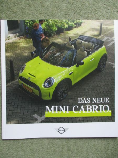 Mini Cabrio F57 One Cooper +S Prospekt März 2021