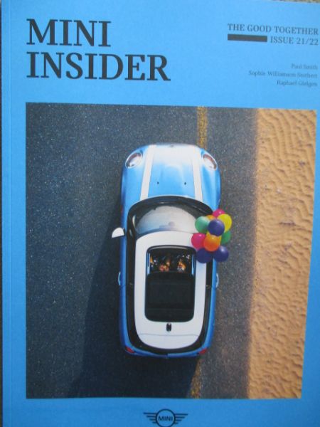 Mini Insider Issue 2021/22 Paul Smith, Countyman, Cabrio F57, Clubman,JCW