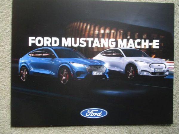 Ford Mustang Mach-E Prospekt Juni 2021 +AWD + GT