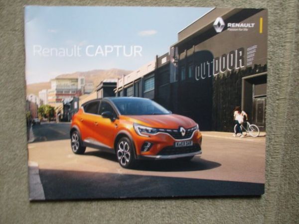 Renault Captur +Intens +Edition One +E-Tech Plug-in Katalog Juli 2020