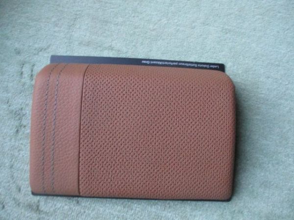 BMW 2er Active Tourer F45 Leder Dakota Sattelbraun perforiert/Akzent Grau PDD3