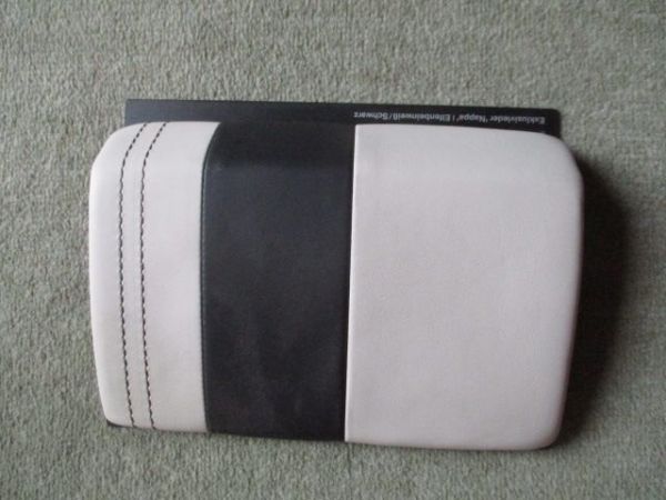 BMW 6er Reihe Exklusivleder Nappa mit Sitzklimatisierung Elfenbeinweiß/Schwarz NAEP