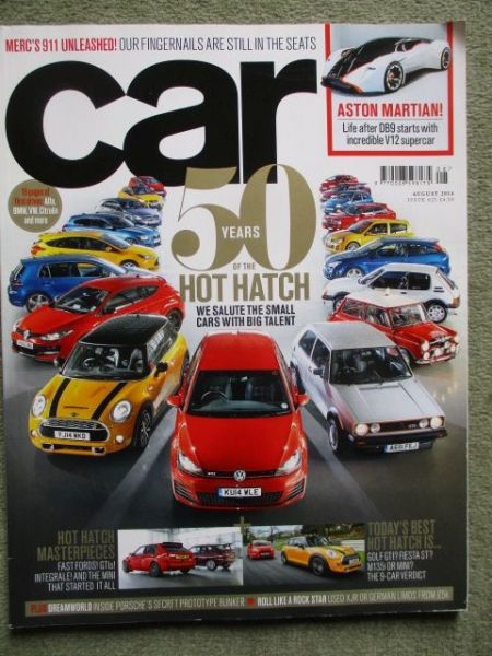 car 8/2014 Mercedes S63 AMG Coupe C217,Vantage N430,Citroen C1,BMW X4,Megane RS 275 Trophy,Giulietta QV,Vauxhall VXR8 GTS