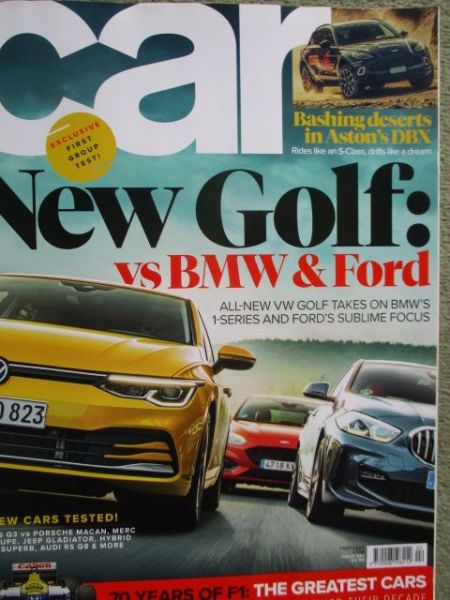 car 2/2020 Audi RS Q3,Skoda Super iV,Ford Puam VW Grand California 600,Jeep Gladiator,Audi A1 Citcarver,AMG CLA 35 4Matic