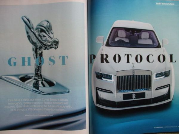 car 10/2020 Alfa Giulia vs. BMW 320i G20,Mini GP vs. Megane RS,Rolls-Royce Ghost II,Fiat 500 electric,McLaren 620R,e-2008