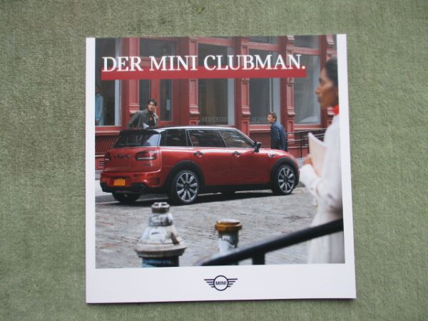 BMW Mini Clubman F54 One +D +Cooper +S +SD +ALL4 Katalog März 2021