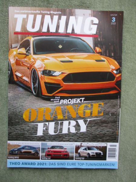 Tuning 3/2021 Ford Mustang S550,Nissan S14, Toyota GR Yaris, Audi SQ5,Fiat 126p,Opel Corsa A,VW Golf 8R,