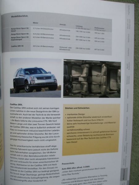 Audi Q7 Produktinformation Katalog 4.2FSI quattro +3.0TDI quattro Version Österreich 9/2005