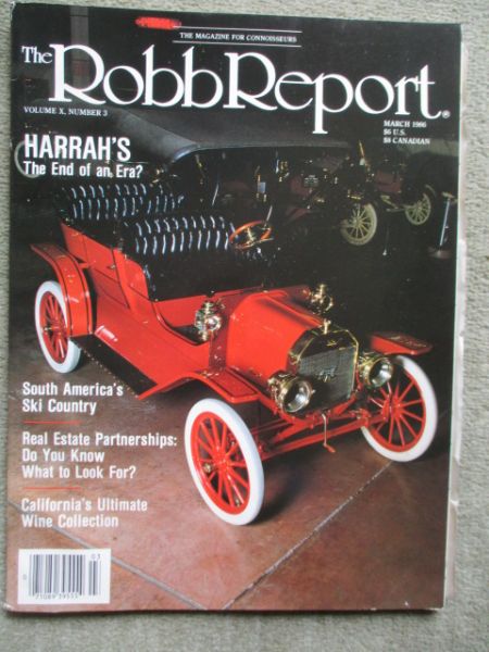 Robb Report 3/1986 BMW 535i E28, 325e E30