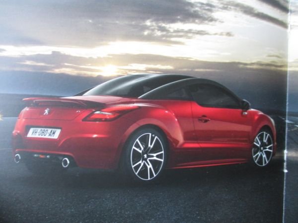 Peugeot RCZ R Katalog Version Österreich