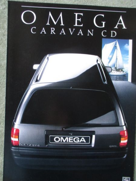 Opel Omega A Caravan CD 2.0i Katalysator Katalog September 1987
