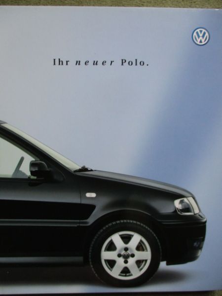 VW Polo III 6N2 Vorstellung Buch Oktober 1999 NEU