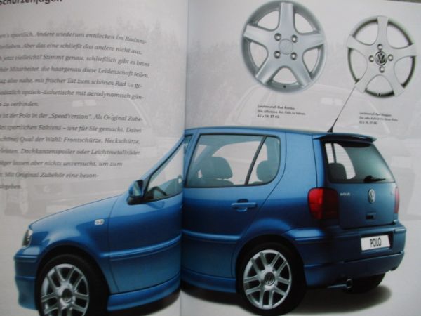 VW Polo III 6N2 Vorstellung Buch Oktober 1999 NEU