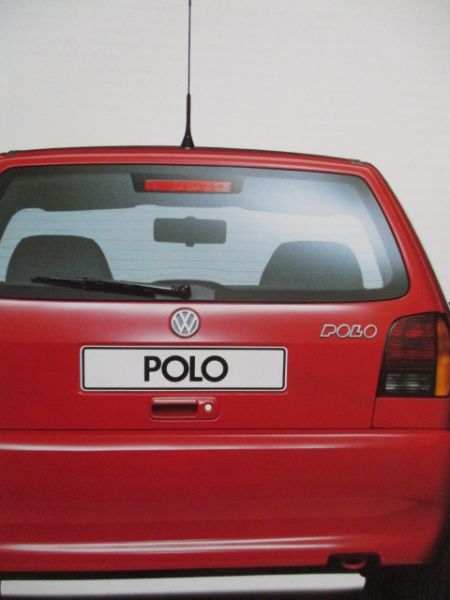 VW Polo 6N Vorstellung Buch +Open Air März 1999