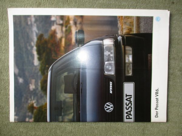 VW Passat VR6 +Variant Facelift Katalog Januar 1995