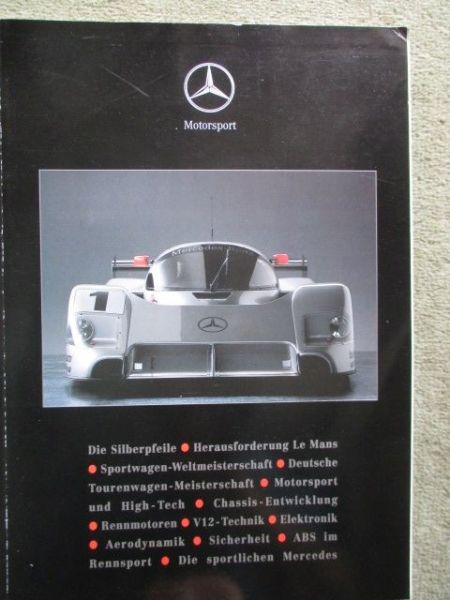 Mercedes Benz Motorsport Magazin die Silberpfeiel, Deutsche Tourenwagen-Meisterschaft