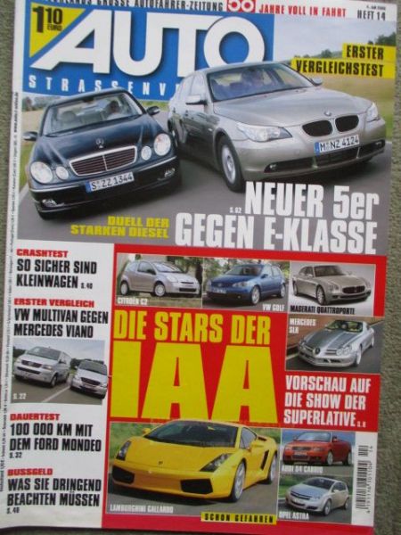 Auto Straßenverkehr 14/2003