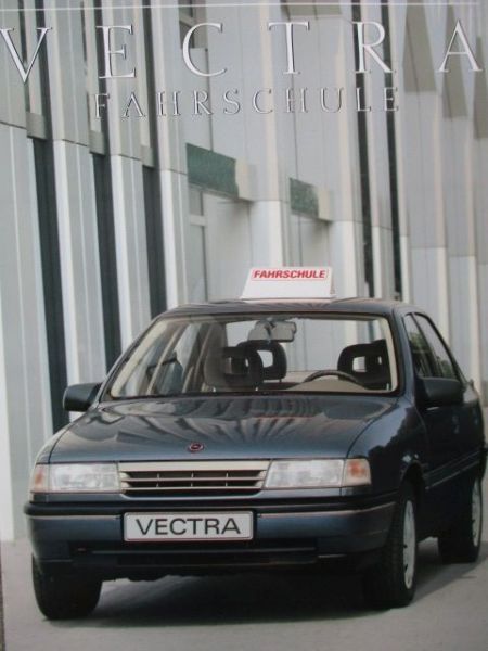 Opel Vectra A Fahrschule Katalog September 1989