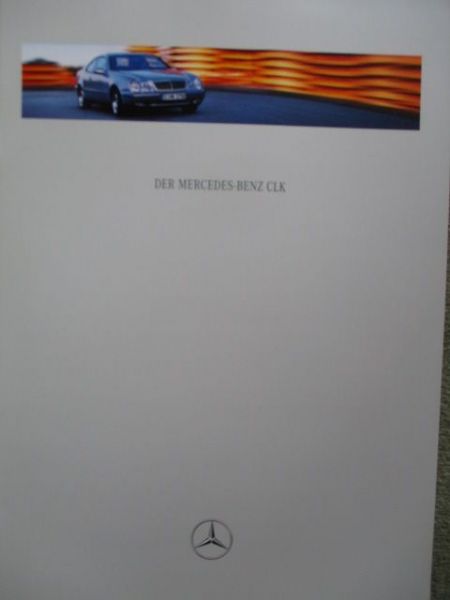 Mercedes Benz CLK W208 200 230 Kompressor 320 Juli 1997