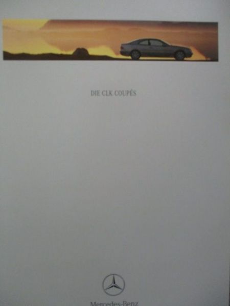 Mercedes Benz CLK Coupés W208 200 230 kompressor 320 430 CLK55 AMG  Dezember 1999