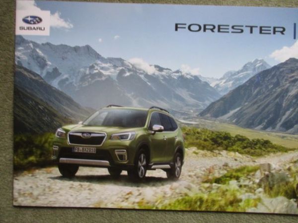 Subaru Forester Katalog September 2020