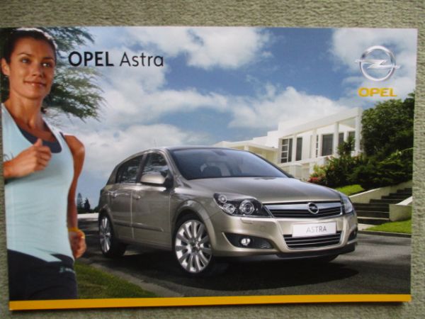 Opel Astra H +Catch me +Sport +Caravan +OPC Line Katalog März 2007 NEU
