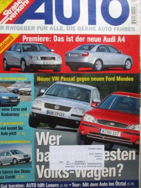 Auto Straßenverkehr 21/2000