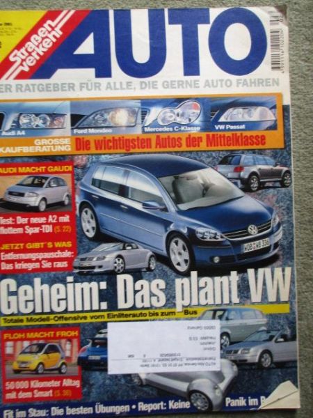 Auto Straßenverkehr 2/2001