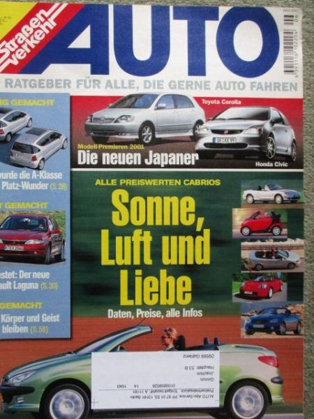 Auto Straßenverkehr 6/2001