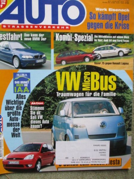 Auto Straßenverkehr 18/2001