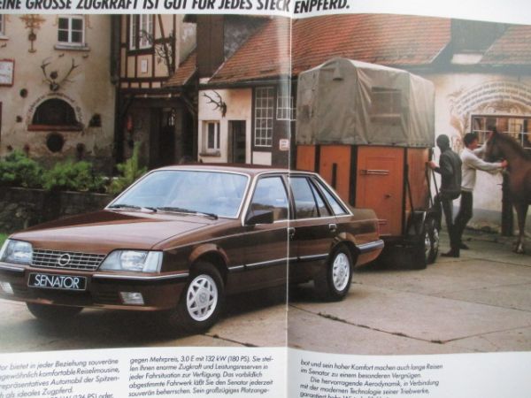 Opel Corsa A Kadett D +Caravan +Ascona +Manta +Rekord +Caravan +Senator +Monza Zugkräftig Katalog Februar 1983
