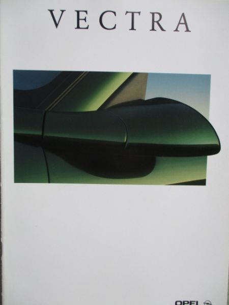 Opel Vectra B +CD +Sport +Exklusiv Katalog August 1995