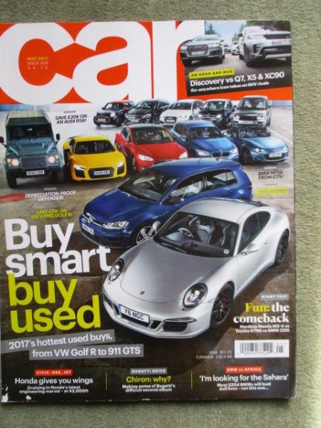 car 5/2017 BMW M135i, GTC4 Lusso T, Kia Stinger GT, Audi RS3 Sportback,E-class coupe,Vauxhall Insignia Grand Sport