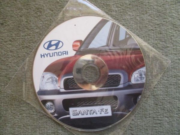 Hyundai Santa Fe Presse CD-Rom