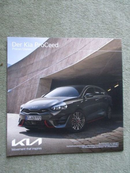 Kia ProCeed  GT-Line GT Preise Daten August 2021