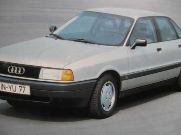 Audi 80 Typ89 Anleitung 51kw 55kw 66kw+Einspritzer +Diesel 50kw 59kw Juli 1990