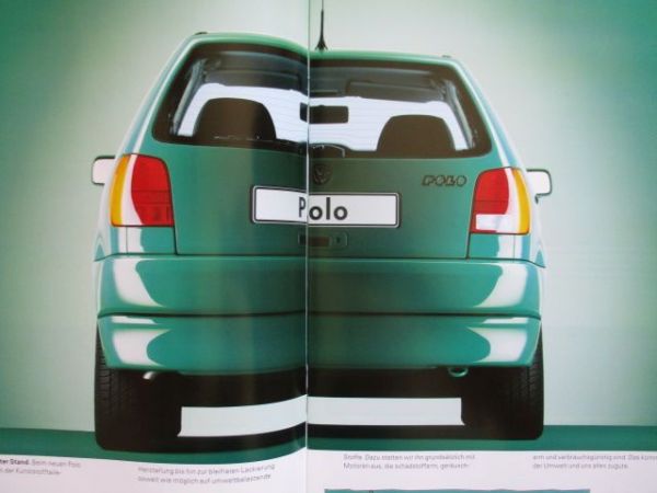VW Polo Typ 6N Prospekt Mai 1996