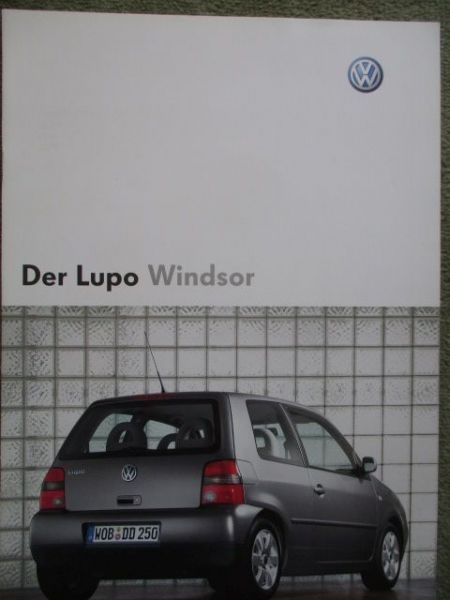 VW Lupo Windsor Katalog Mai 2003